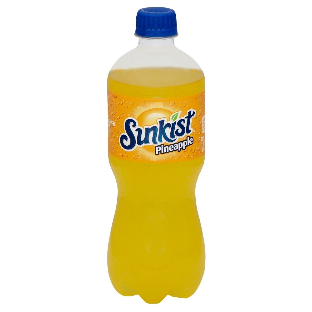 Upc 078000124408 - Sunkist Pineapple Soda, 20 Fl Oz 