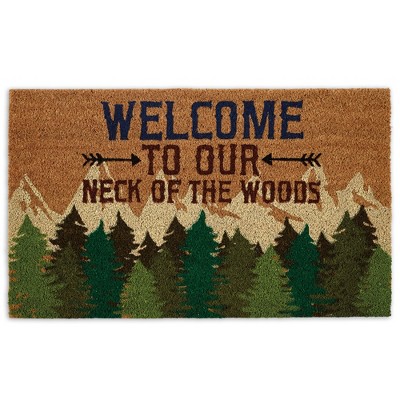 Design Imports  Welcome Woods Doormat