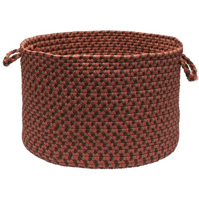 Colonial Mills Tiburon - Rusted Rose 14"x14"x10"  100% Polypropylene Round