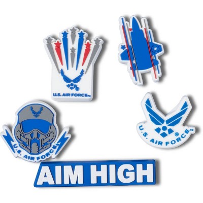 Crocs Jibbitz US Air Force Shoe Charms 5pk