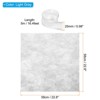 Unique Bargains Waterproof Non-Woven Fabrics Decorative Gift Wrap Paper with Ribbon 1 Set - 2 of 4