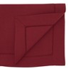 Saro Lifestyle Classic Hemstitch Border Table Runner - 2 of 3