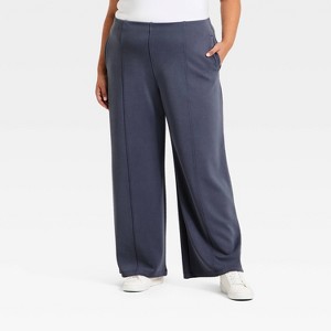Women's High-Rise Sandwash Pull-On Pants - A New Day™ - 1 of 3