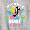 Boys' - Disney - Mickey's Surf Club Graphic Long Sleeve Fleece Sweatshirt - 2 of 4