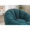 PAGED Modern Bean Bag Chair with Ottoman, Cozy Lazy Sofa Chair with Ergonomic Backrest and Armrests, Reading Chair for Living Room - 3 of 4