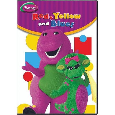 Barney Red Yellow And Blue Dvd 18 Target