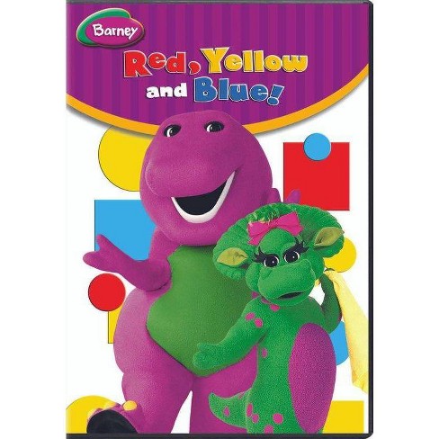 Barney Red Yellow And Blue Dvd 18 Target