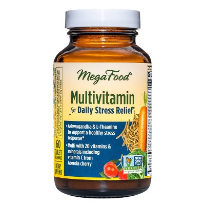 MegaFood Multivitamin for Daily Stress Relief Tablets - 60ct