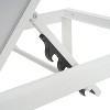 PAGED Patio Chaise Lounges Set of 2 Aluminum Frame Recliner with Mesh Modern Lounge Chair for Garden, Poolside - 4 of 4