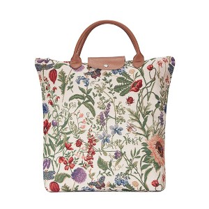 Signare USA Morning Garden Floral Foldaway Grocery Bag - 1 of 4