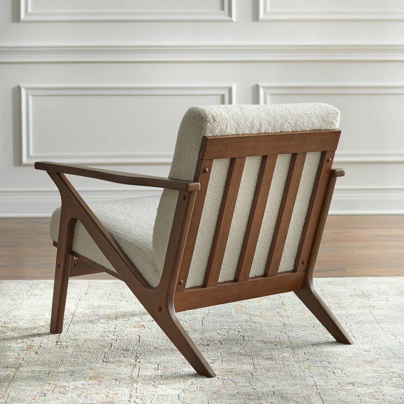 Bianca Solid Wood Chair White - Buylateral, 4 of 7