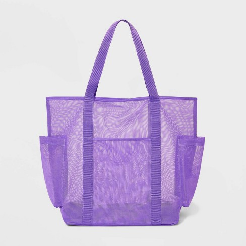 Mesh Tote Handbag Shade Shore Purple Target