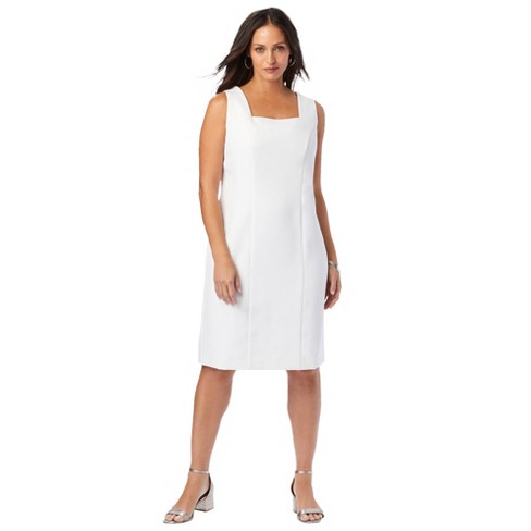 White cocktail outlet dress size 16