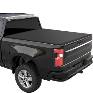 Whizmax Roll-Up Soft Vinyl Truck Bed 6.6 FT Tonneau Cover Compatible for 2019-2023 Chevrolet Silverado 1500 GMC Sierra 1500 - 1 of 4
