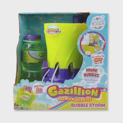 Compact Gazillion Bubble Storm Machine with Premium Solution