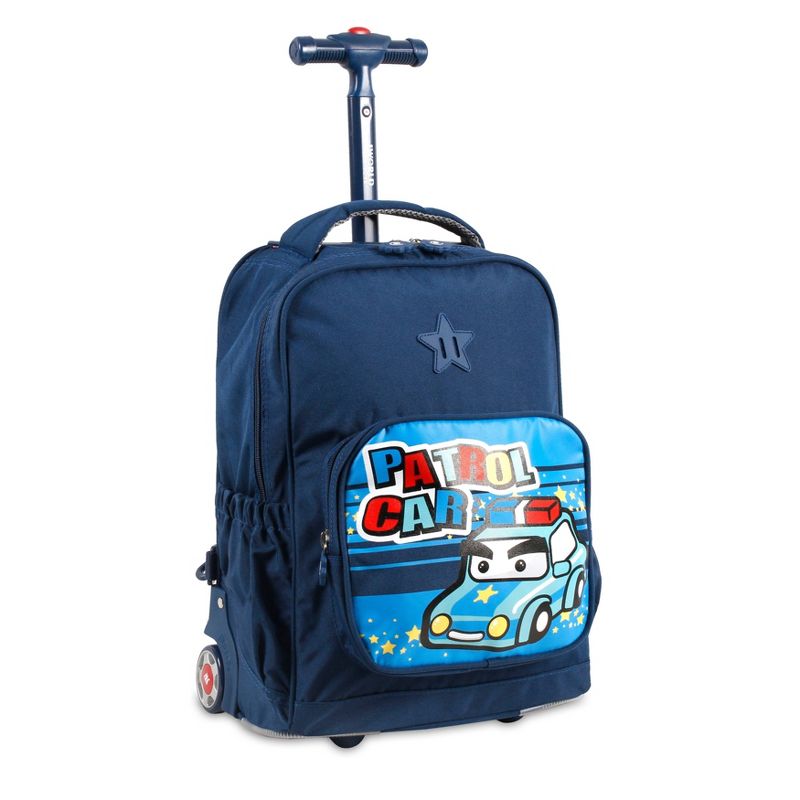 Kids' J World Sparkle Rolling Backpack, 3 of 9