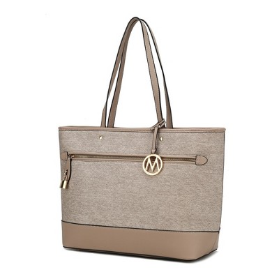 MKF Collection Juno Large Vegan Leather Tote Bag for Women by Mia K