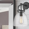 Innovations Lighting Newton Bell 1 - Light Sconce in  Matte Black - 2 of 2