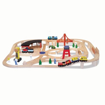 Melissa & doug sales train set