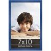 PosterPalooza | Photo Size Classic Modern Blue Frame - UV Acrylic, Foam Board Backing, Hanging Hardware - 2 of 4