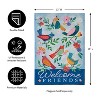Evergreen Bird Queens Garden Linen Flag 12.5 x 18 Inches Indoor Outdoor Decor - 4 of 4
