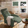 LACOO Corduroy Recliner Chair Padded Club Chair - 3 of 4