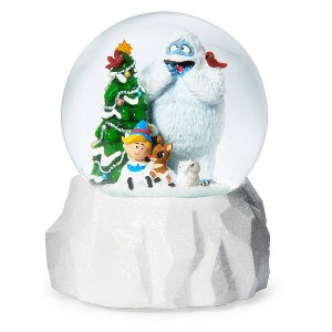 Rudolph the Red-Nosed Reindeer LED Musical Christmas Decorative Globe White - 1 of 4