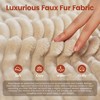 XIZZI No Assembly Sectional Sofa Set w/ Chaise - Plush/Corduroy Fabric, High-Resilience Foam, Beige/Black/Gray - Ships Compressed & Ready to Use - 4 of 4