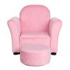 Kids Sofa Toddler Chair,Kids Armchair,Sofa Chair,Toddler Couch with Footstool, Upholstered Couch,Armrest Sofa Chair for Toddlers - 3 of 4