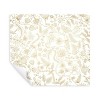 Rifle Paper Co. Aviary Peel and Stick Wallpaper Metallic Gold Yellow: Self-Adhesive Floral Botanical, 28 Sq Ft Coverage - 3 of 4