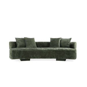 Manhattan Comfort 112" Verandah Modern Chenille Upholstered XL Sofa - 1 of 4
