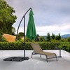 Whiteline Modern Living UM1683-GEE Aiden Standing Umbrella,Polyester Fabric in Green and Aluminum Pole - 2 of 4