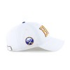 NHL Buffalo Sabres Adult White Clique Hat: Cotton Adjustable Baseball Cap - 4 of 4