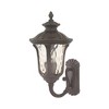 Livex Lighting Oxford 3 - Light Wall Light in  Imperial Bronze - 3 of 4