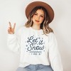 Simply Sage Market Women's Graphic Sweatshirt Snow Somewhere Else Colorful - 2 of 3