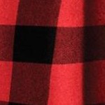 vivid red buffalo plaid