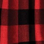 vivid red buffalo plaid