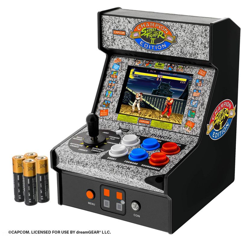 MyArcade Street Fighter II Champion Edition Micro Player Retro Arcade, 5 of 8