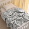 3 Layer Muslin Cotton Toddler Blanket, Super Soft and Warm Crib Blanket - NTBAY - 3 of 4