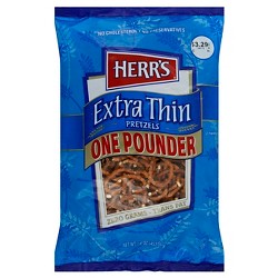 Utz Extra Thin Pretzels - 16oz : Target