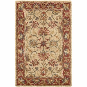 Hauteloom Cherryfield Hand Tufted Brown & Rust 1001 Wool Rug - 1 of 4