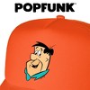 The Flintstones Fred Headshot Foam Trucker Cap Orange - 4 of 4