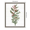 Amanti Art Christmas Moments V (Holly) by Silvia Vassileva Canvas Wall Art Print Framed 16 x 20-in. - 4 of 4