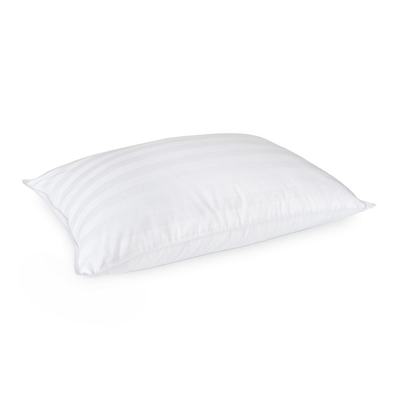 DOWNLITE Low Profile 250 TC 525 FP White Down Pillow - Stomach Sleepers Only Very Flat, 3 of 10