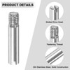 Unique Bargains Stainless Steel Durable Multipurpose Use Dowel Pins - 2 of 4