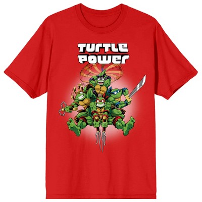 Teenage Mutant Ninja Turtles TMNT Holiday From Our Sewer to Yours Women's  Green Heather Crew Neck Short Sleeve Tee-Small