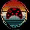 Men's Design By Humans GAMER RETRO VINTAGE By punsalan T-Shirt - 2 of 2
