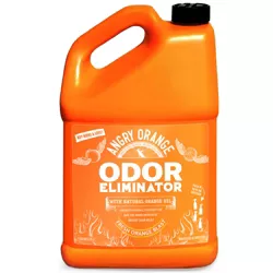 Angry Orange Ready-to-Use Gallon Citrus Pet Odor Eliminator Remover and Carpet Deodorizer for Dogs and Cats, 128 oz