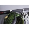 Rubbermaid FastTrack All in 1 Rail Garage Storage System 50 Pound Capacity Water Garden Hose Hook, Black - 4 of 4