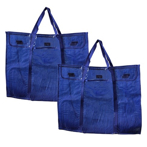 How do you style your bright blue bags?